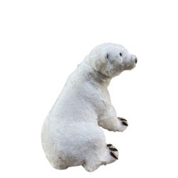 Jegesmedve fehér 31x23cm