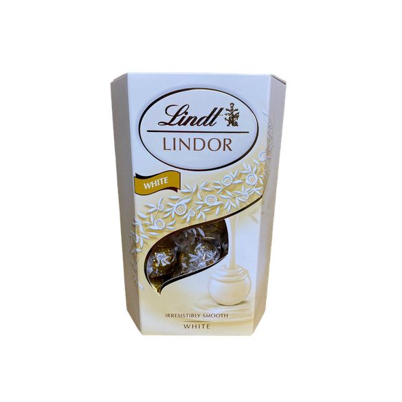 Lindt lindor fehércsokoládé golyók white 200g