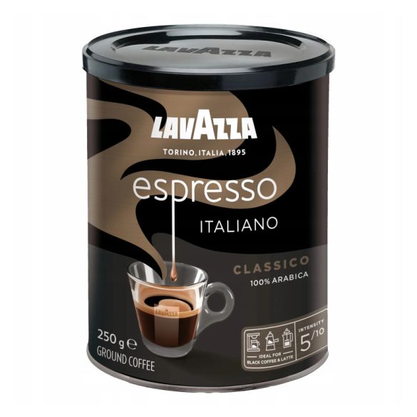 Lavazza espresso őrölt fémdobozos 250g