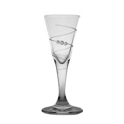 Likőrös pohár swarovszki dísszel 6db