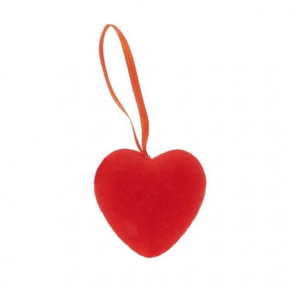 Szív piros hungarocell 12cm