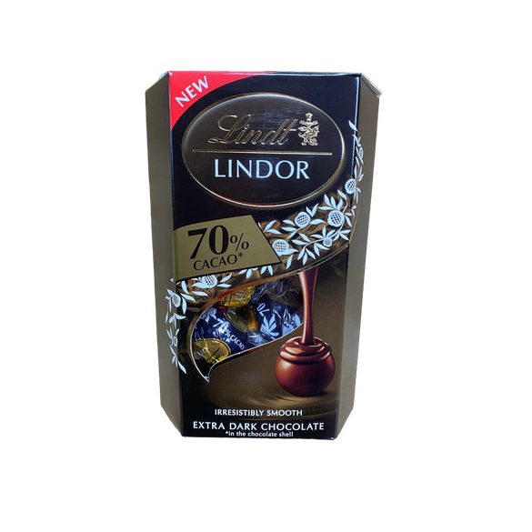 Lindt lindor dark 70% 200g