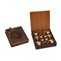 Bolci wood leather brown 215g