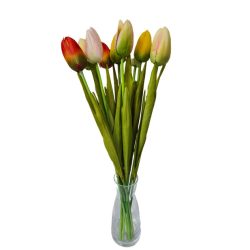 Tulipán selyem több színben