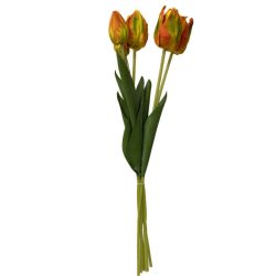 Tulipán gumi 3+2 virágos csokor 52cm