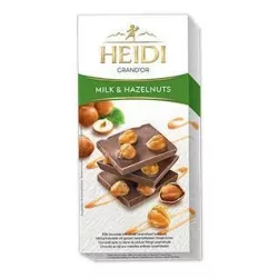 Heidi milk & hazelnuts 100g