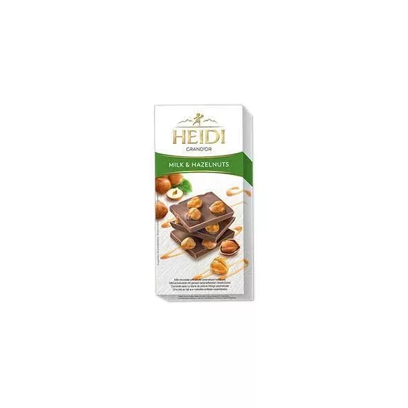Heidi milk & hazelnuts 100g