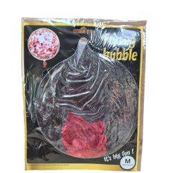 Lufi buborék piros szivekkel