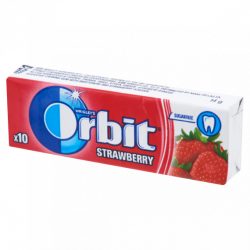 Orbit drazsé rágó 14g strawberry