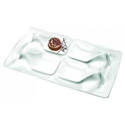 Előételes készlet 4 kanál+tál Desiderio