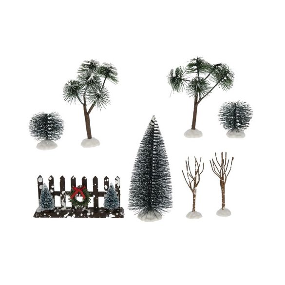 Karácsonyi dekor szett műa.24x7,5x26,5cm