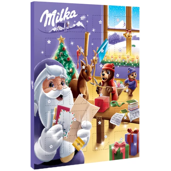 Milka adventi naptár 90g