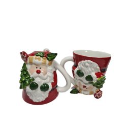 Bögre porcelán Mikulásos