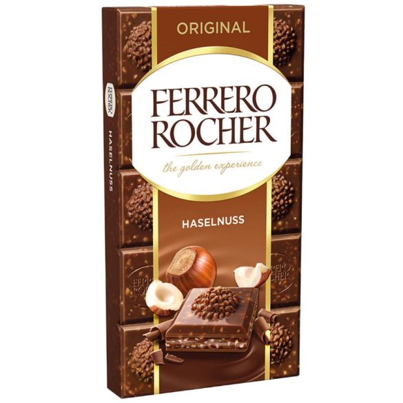 Ferrero Rocher Mogyorós tejcsoki 90g