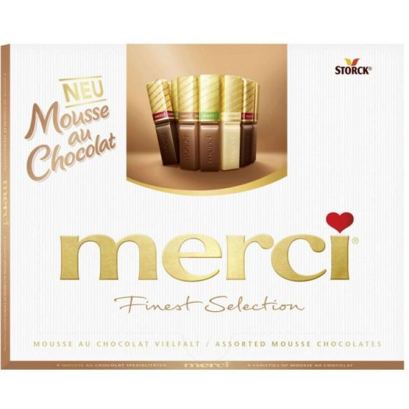 Merci 210g Mousse válogatás