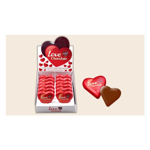 Elit Love szívdesszert tejcsokoládá 21g