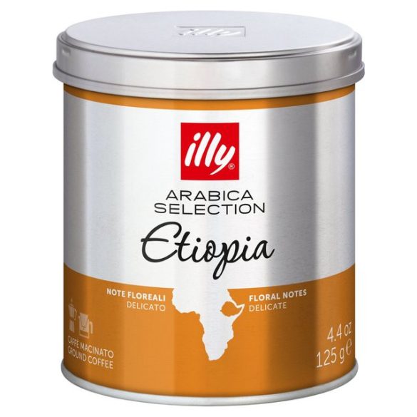Illy etiopia őrölt kávé 125g