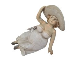 Hölgy figura poly fekvő 11cm 2 féle