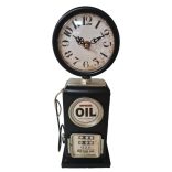 Óra asztali, elemes 34cm, több szín