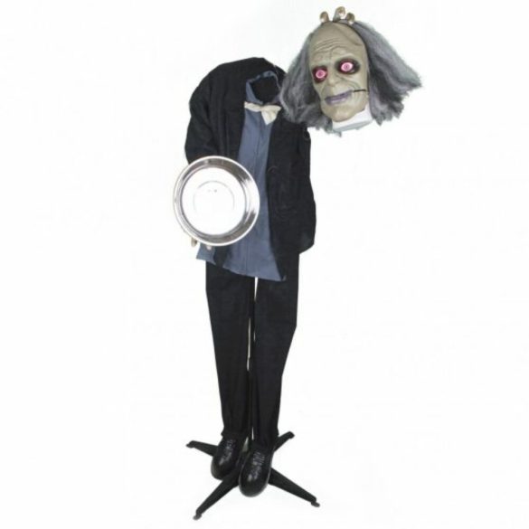 Halloween fej nélküli férfi elemes 155cm
