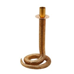 Gyertyatartó kígyós 25x13x13cm