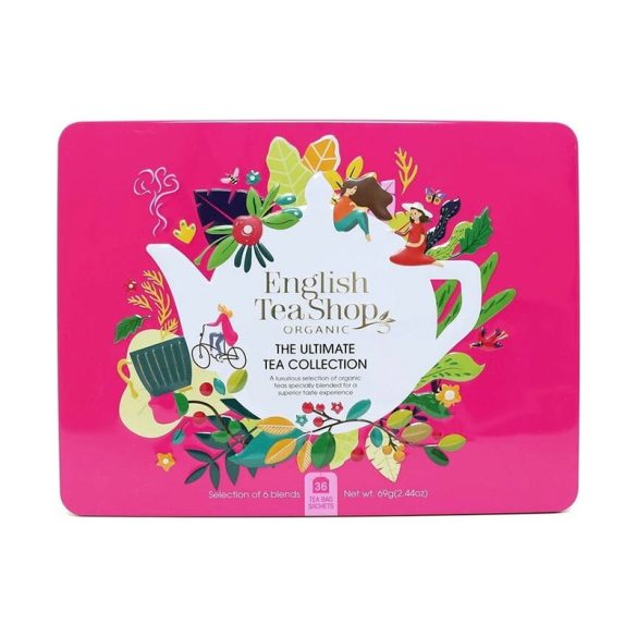 ETS 36 ajándék bio teaválogatás pink 69g