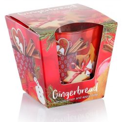 Gyertya mézeskalács, fahéj illatú