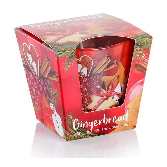 Gyertya mézeskalács, fahéj illatú