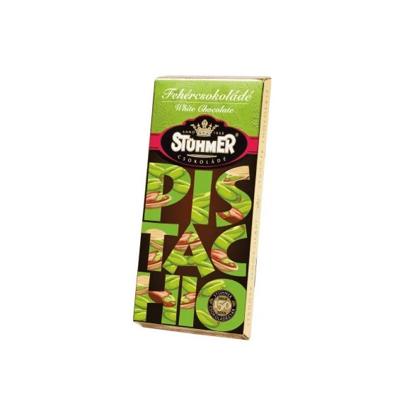 Stühmer fehércsoki pisztácia krémmel100g