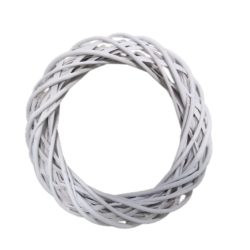 Koszorú alap fehér 40cm