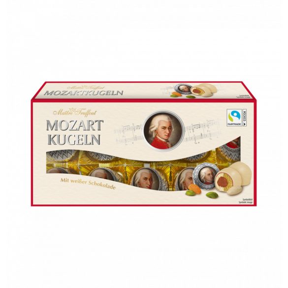 Mozart fehércsokis praliné 200g