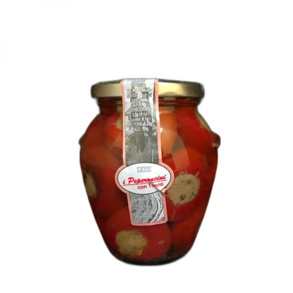 Satos tonhallal töltött pepperoni 314 ml