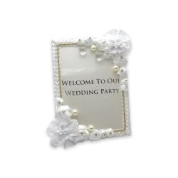 Esküvői képkeret 30x22cm 