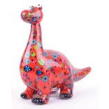 Dinoszaurusz kerámia persely 20x22cm