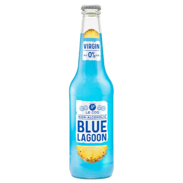 LE COQ Virgin Blue Lagoon alkoholmentes koktél 0,33L