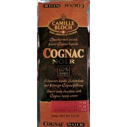 Camille bloch cognac noir csokoládé 100g