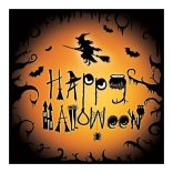 Daisy szalvéta halloweenes 20db 33x33cm