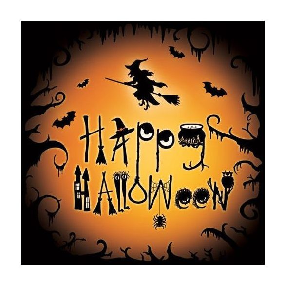 Daisy szalvéta halloweenes 20db 33x33cm