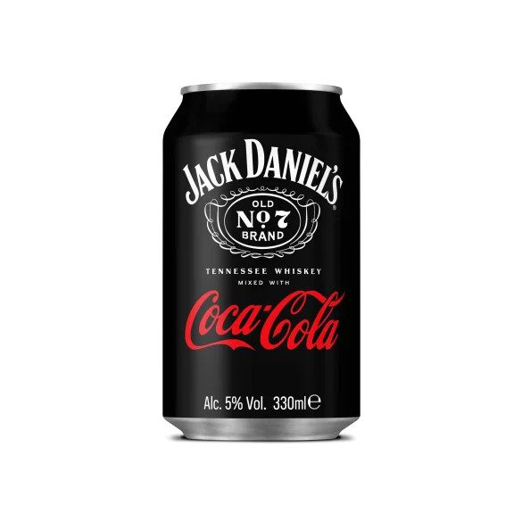 Jack Daniels&Coca Cola dobozos 330ml