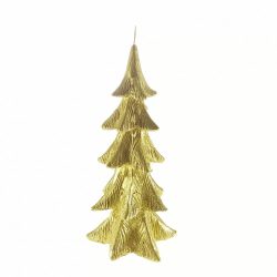 Adpal Arany gyertya karácsonyfa alakú 33cm