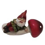 Decorand gomba manóval fekvő 2 féle 10,5x4,5x6 cm/db