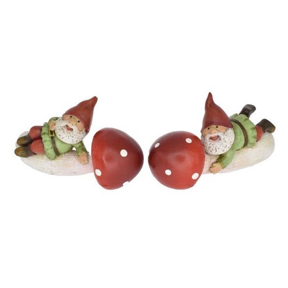 Decorand gomba manóval fekvő 2 féle 10,5x4,5x6 cm/db