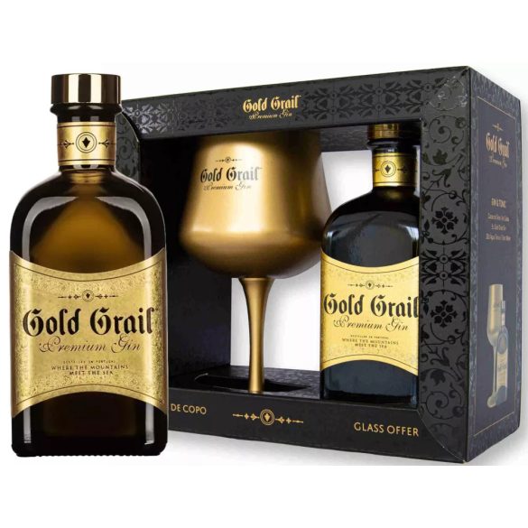 Gold Grall gin 42% DD-pohár 0,5l