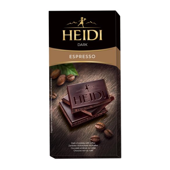 Heidi étcsokoládé kávés 80g