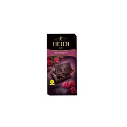 Heidi étcsokoládé málnadarabokkal 80g