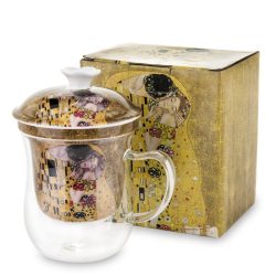 Gusztáv Klimt üveg bögre 360ml