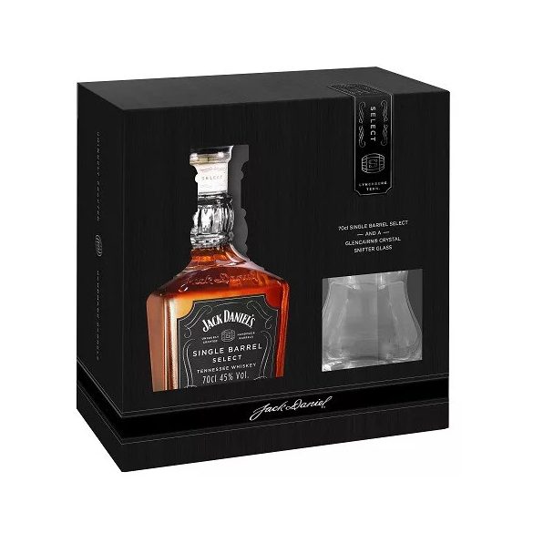 Jack Daniels Single Barrel dd+pohár 0,7L