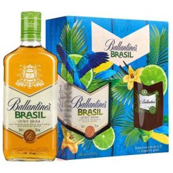 Ballantines whisky Brasil dd+pohár 0,7L