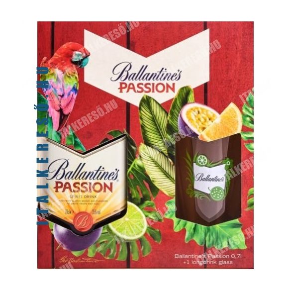 Ballantines whisky Passion dd+pohár 0,7L