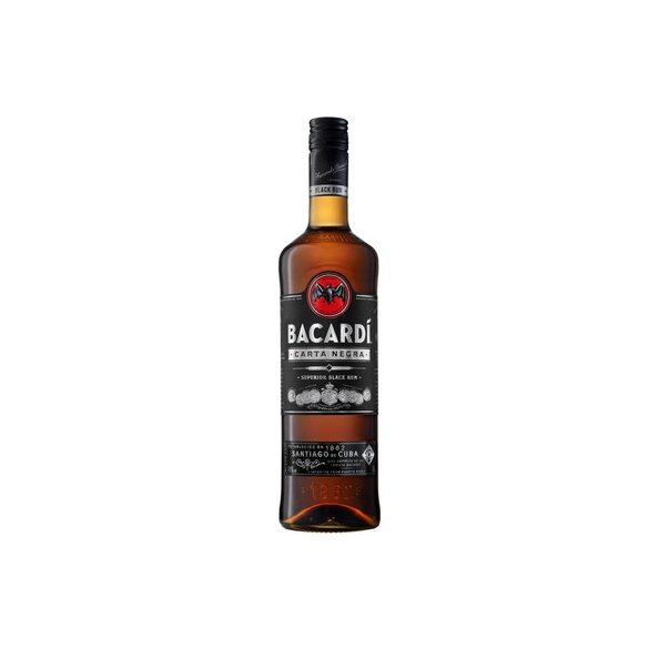 Bacardi Carta Negra Black Rum 1L